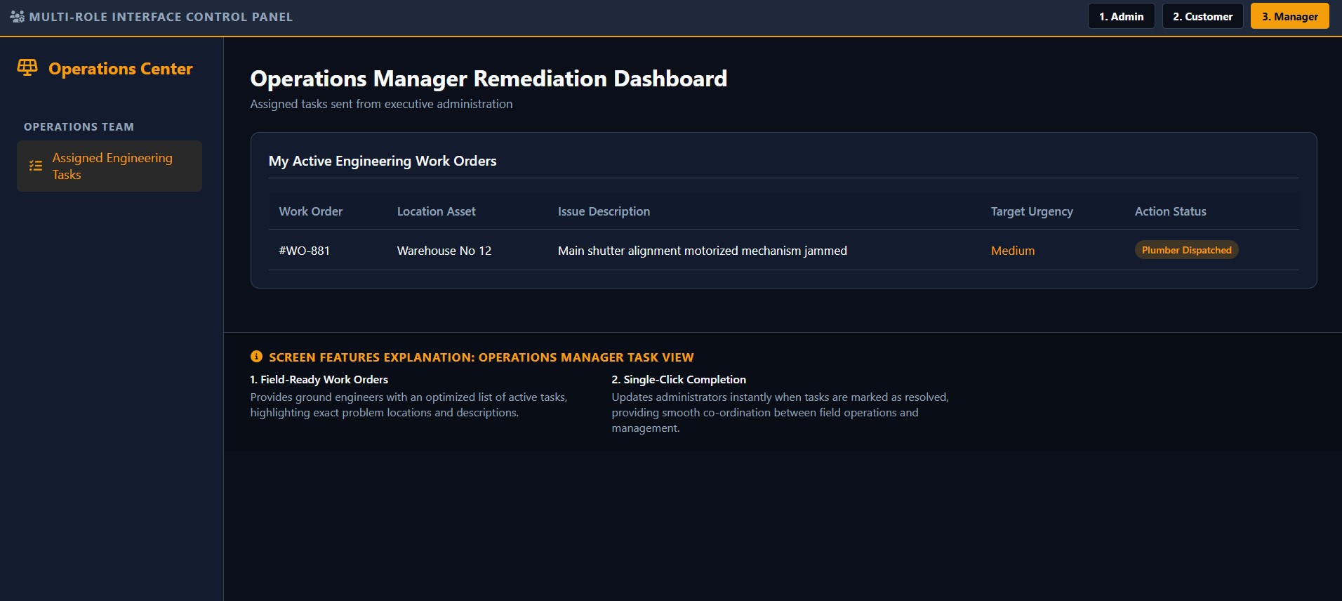 Warehouse Admin & Tenant Portal screenshot 3